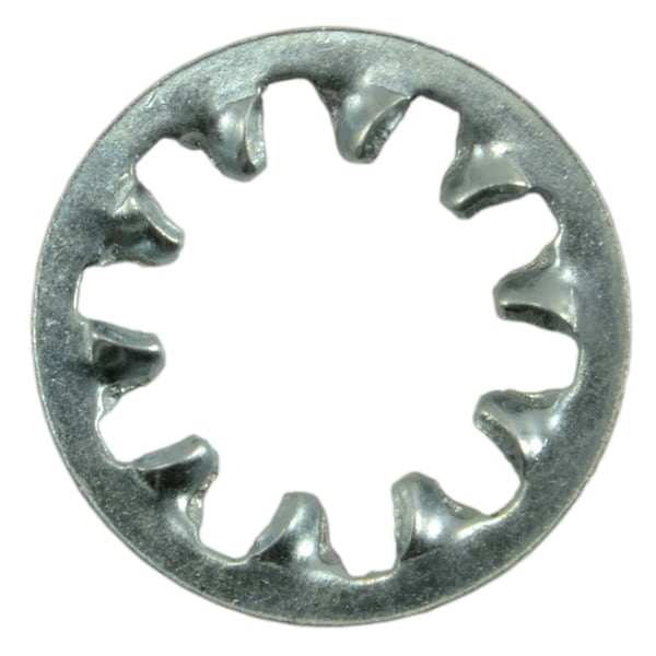 Midwest Fastener Internal Tooth Lock Washer, For Screw Size #4 Steel, Zinc Plated Finish, 100 PK 03982 - main